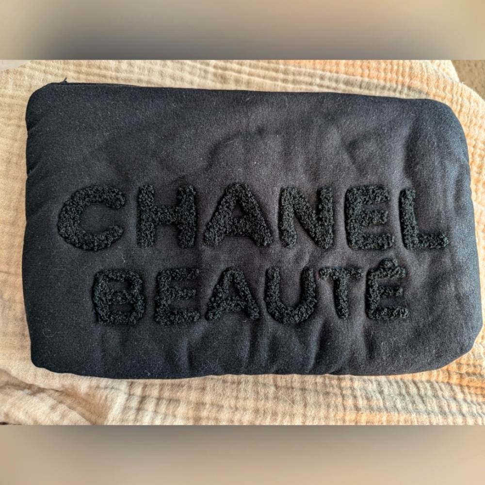 CHANEL Beauté 100% Cotton Bag NIB NWT
